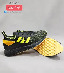 کفش اسپرت آدیداس سه خط مردانه فوق سبک کد 764