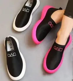 کفش کتانی مرکب (اسکویید گیم) زنانه دخترانه کد 650