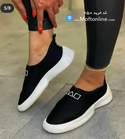 کفش کتانی مرکب (اسکویید گیم) زنانه دخترانه کد 650