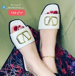 دمپایی مدل ولنتینو ( تخت ) زنانه کد 642