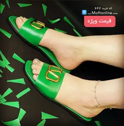 دمپایی مدل ولنتینو ( تخت ) زنانه کد 642