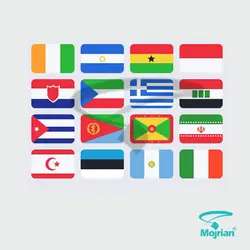 پرچم رومیزی کشورها