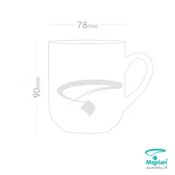 ماگ سرامیکی سفید B6006