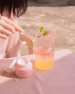 کرم تون اپ شکوفه گیلاس اینیسفری <br>Innisfree Jeju Cherry Blossom Tone-up