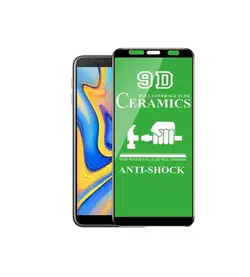 گلس محافظ صفحه نمایش سرامیکی شفاف سامسونگ Samsung J8 2018