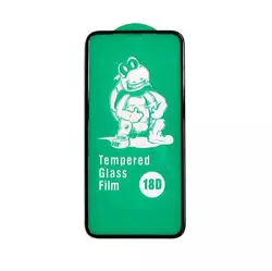 گلس محافظ صفحه نمایش نانو 18D لاکپشتی مدل ایربگ دار آیفون iPhone XS