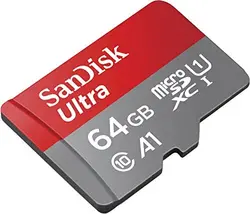 کارت حافظه microSDXC مدل Ultra کلاس 10 استاندارد UHS-I A1 سرعت 140MBps ظرفیت 64گیگابایت