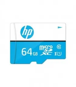 کارت حافظه‌ microSDXC اچ پی مدل MI310 استاندارد UHS-I U1 سرعت 100MBps ظرفیت 64 گیگابایت به همراه آداپتور SD