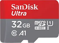 کارت حافظه microSDHC سن دیسک مدل Ultra A1 کلاس 10 استاندارد UHS-I سرعت 120MBps ظرفیت 32 گیگابایت
