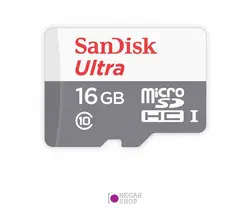 کارت حافظه microSDHC سن دیسک مدل Ultra کلاس 10 استاندارد UHS-I U1 سرعت 80MBps 533X ظرفیت 16 گیگابایت