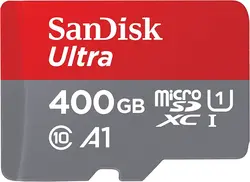 کارت حافظه SDSQUA4 سن دیسک مدل Ultra A1 کلاس 10 استاندارد UHS-I سرعت 120MBps ظرفیت 400 گیگابایت