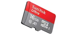 کارت حافظه‌ microSDHC سن دیسک مدل A1 کلاس 10 استاندارد UHS-I سرعت 98MBps ظرفیت 16 گیگابایت