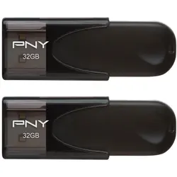 PNY Attach 4 32GB USB 2.0 Flash Drive 2 فلش دوقلو