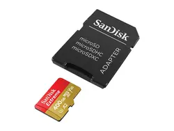 کارت حافظه microSDXC سن دیسک مدل Extreme کلاس A2 استاندارد UHS-I U3 سرعت 160MBps ظرفیت 400 گیگابایت