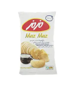 چیپس ماست و موسیر ۶۰ گرمی مزمز