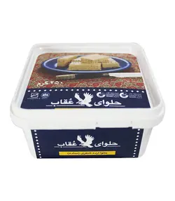 حلوا شکري 250 گرمي ساده عقاب