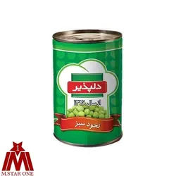 کنسرو نخود فرنگي 420 گرمي دلپذير