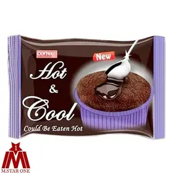 کيک براوني هات کول 70 گرمي درنا