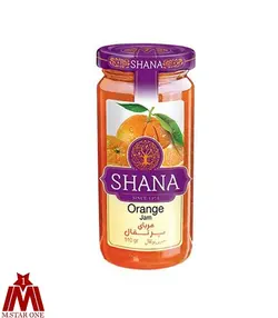 مرباي پرتقال شيشه 310 گرمي شانا