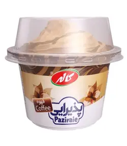 بستنی لیوانی پذیرایی قهوه کاله