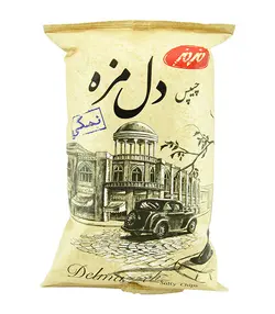 چيپس سنتي نمکي دل مزه مزمز 90گرمي