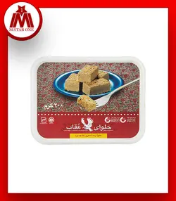 حلوا شکري 400 گرمي کنجدي عقاب