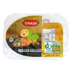 سالاد الويه ژامبون شامانا