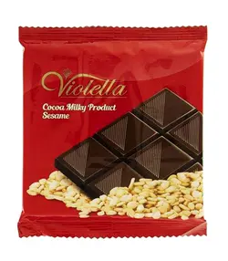 شکلات تابلت 55 گرمي ويولتا شيري با کنجد فرمند