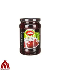 کمپوت گيلاس شيشه 660 گرمي سحر