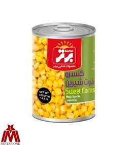کنسرو ذرت شيرين قوطي 420 گرمي برتر