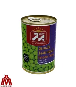 کنسرو نخود سبز 420 گرمي برتر