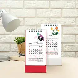 تقویم رومیزی 1402 عمودی
