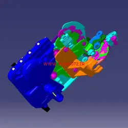 قفل درب عقب چپ