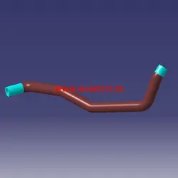 شیلنگ پائینی رادیاتور