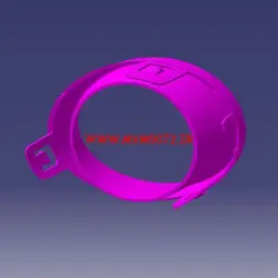 محافظ دور چراغ مه شکن جلو چپ