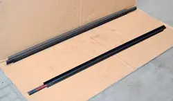 نوار ابگير بيروني شيشه درب جلو چپ