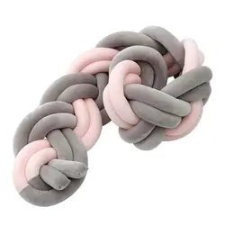 گارد تخت نوزاد 6 رشته طوسی،صورتی