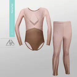 لباس ژیمناستیک دخترانه پیشرفته طرح ابریشم (24)