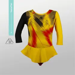 لباس ژیمناستیک دخترانه با شلوار (4046)