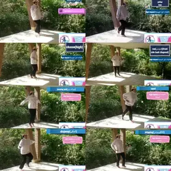 آموزش مربیگری ایروبیک(عملی)خانواده(1,2,3)high impactقسمت2