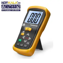 مشخصات، قیمت ارزان و خرید بهترین دماسنج تماسی دو کاناله CEM DT-613 » NDTKALA
