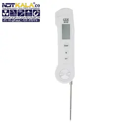 مشخصات، قیمت ارزان و خرید بهترین دماسنج نفوذی تاشو CEM IR-95 » NDTKALA