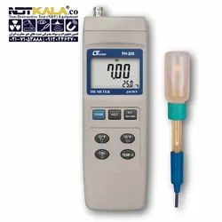 مشخصات، قیمت و خرید اسیدسنج پرتابل لوترون LUTRON PH-208 » NDTKALA