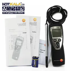 مشخصات، قیمت و خرید بادسنج هات وایر تستو TESTO 425 » NDTKALA
