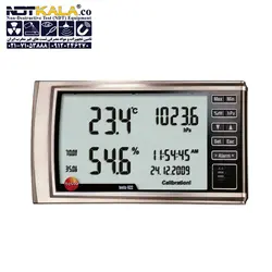 مشخصات، قیمت و خرید دماسنج رطوبت و فشار سنج محیطی تستو TESTO 622 » NDTKALA