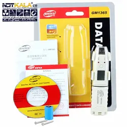دماسنج و رطوبت سنج دیتالاگر دما و رطوبت Benetech GM1365