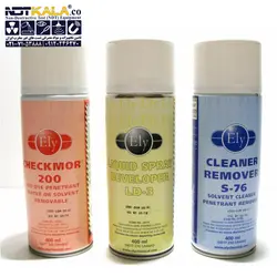 خرید ارزان قیمت اسپری ترکیاب PT برند ELY Penetrant testing» فروشگاه ان دی تی کالا