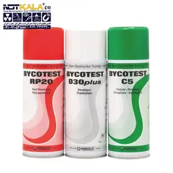 عرضه‌ی ست اسپری ترک یاب ذرات مغناطیسی PT بایکوتست با کیفیت بسیار بالا » فروشگاه ان دی تی کالا