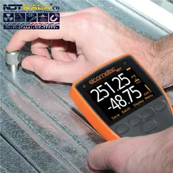 مشخصات، قیمت و خرید ضخامت سنج التراسونیک فلزات الکومتر ELCOMETER MTG2 » NDTKALA
