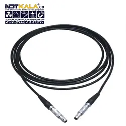 کابل دستگاه تست التراسونیکUT داپلر LEMO-00 به LEMO-00